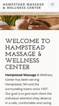 Mobile Screenshot of hampsteadmassage.com